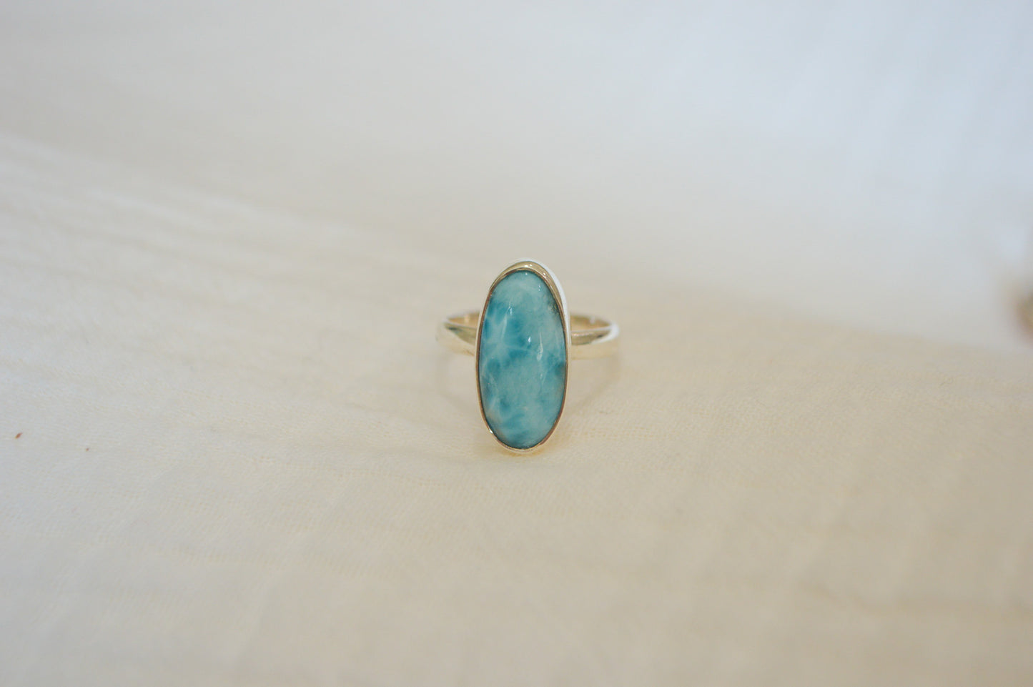 Oval Larimar Size 6