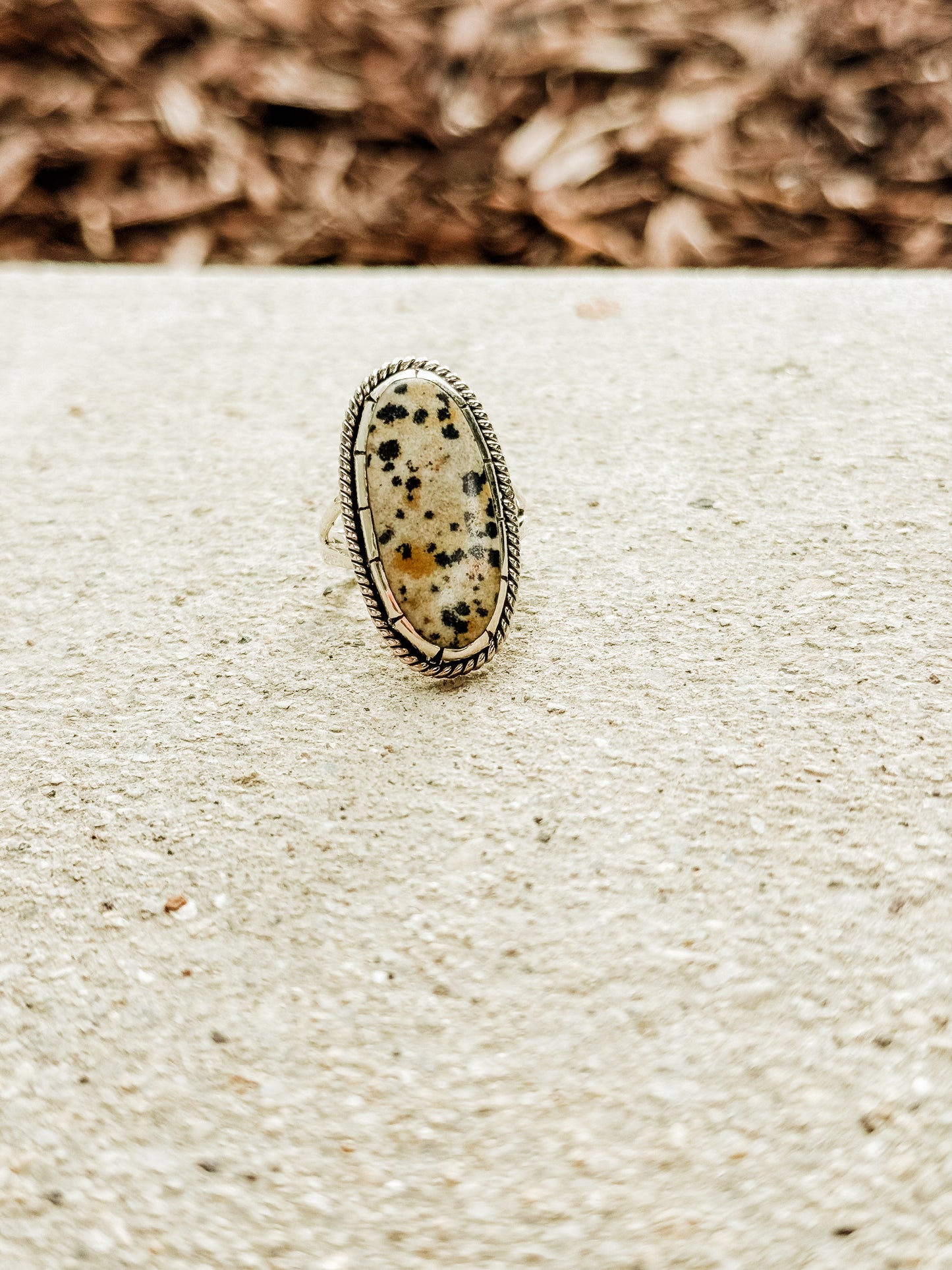 Dalmatian Jasper Size 7