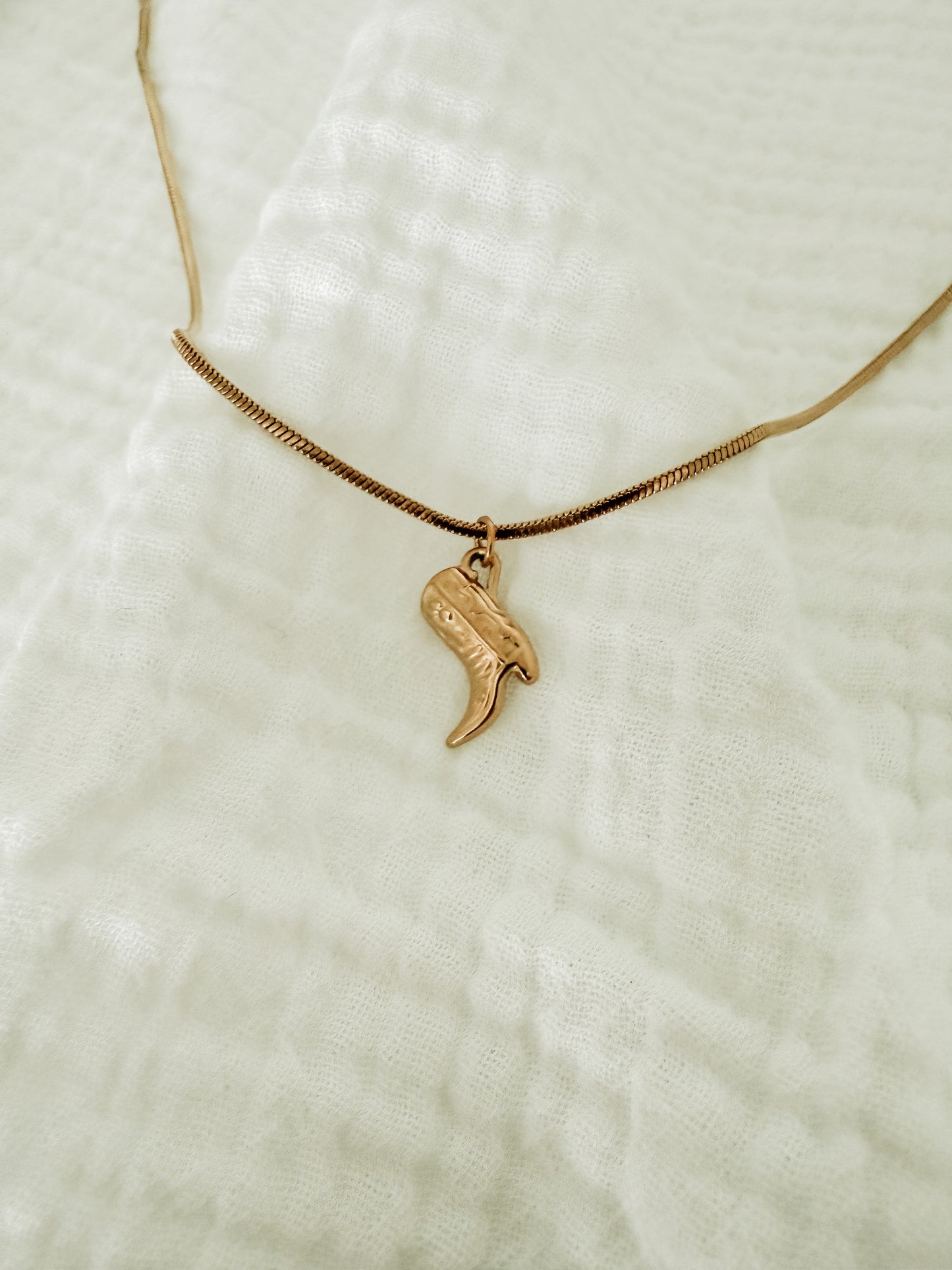 Knockin Boots Necklace