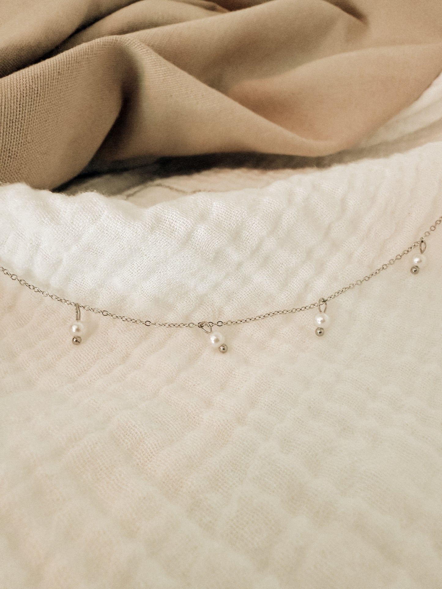 Dainty Pearl Necklace