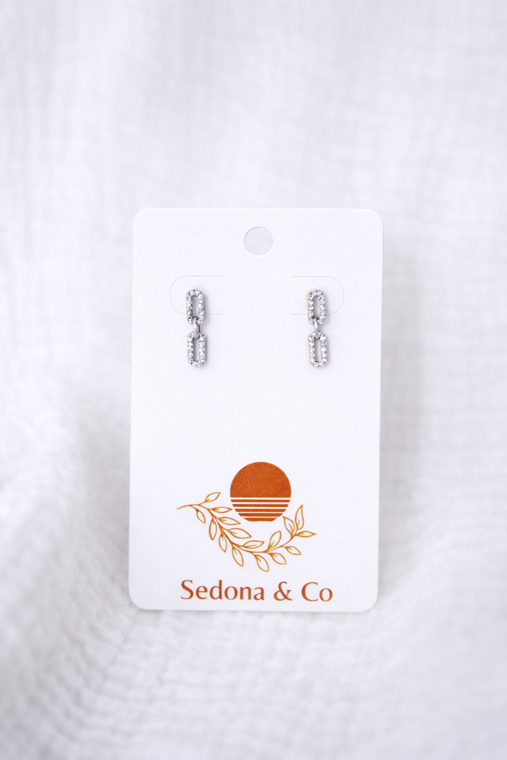 CZ Chain Studs