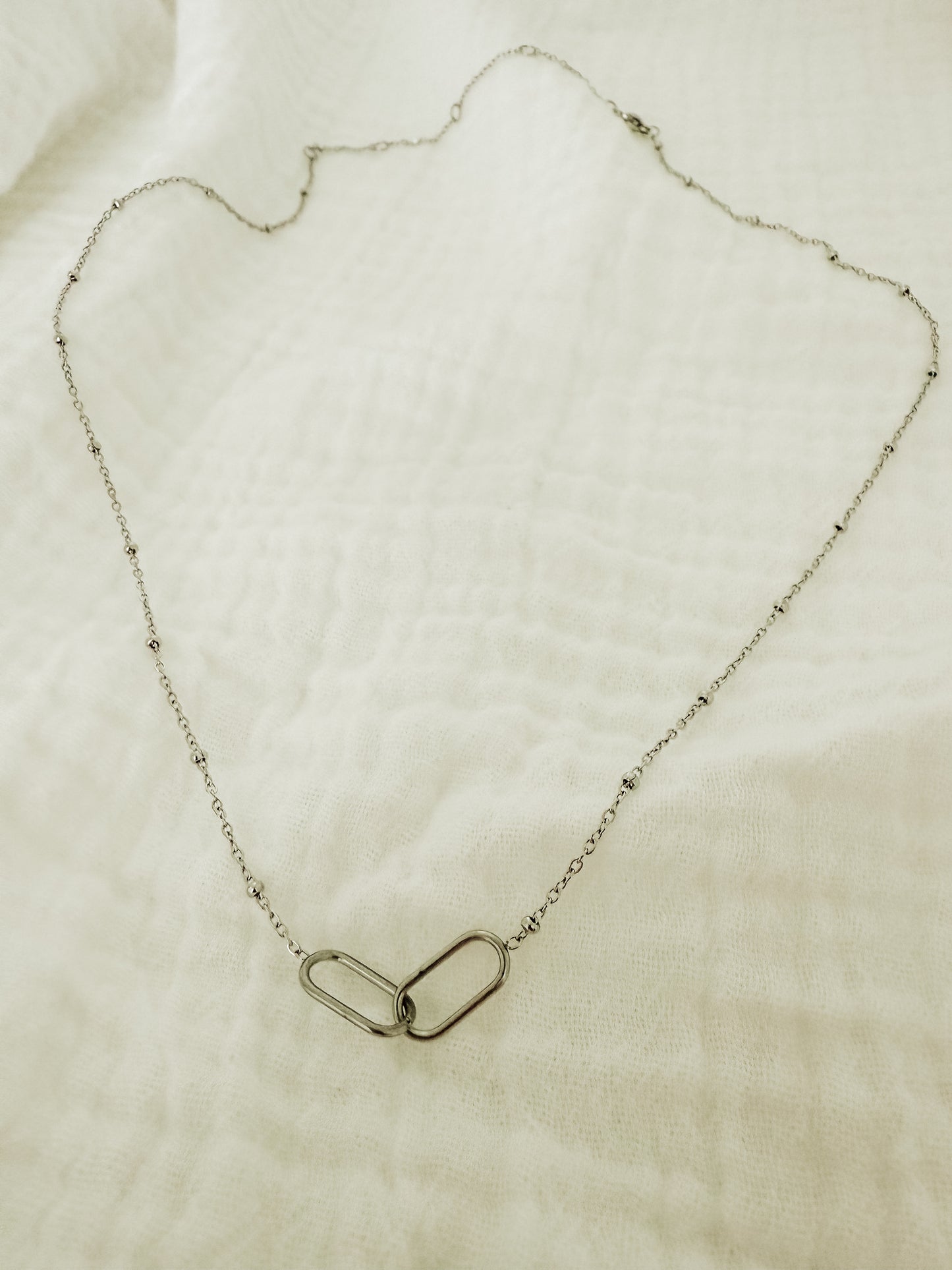 Linked Satellite Necklace