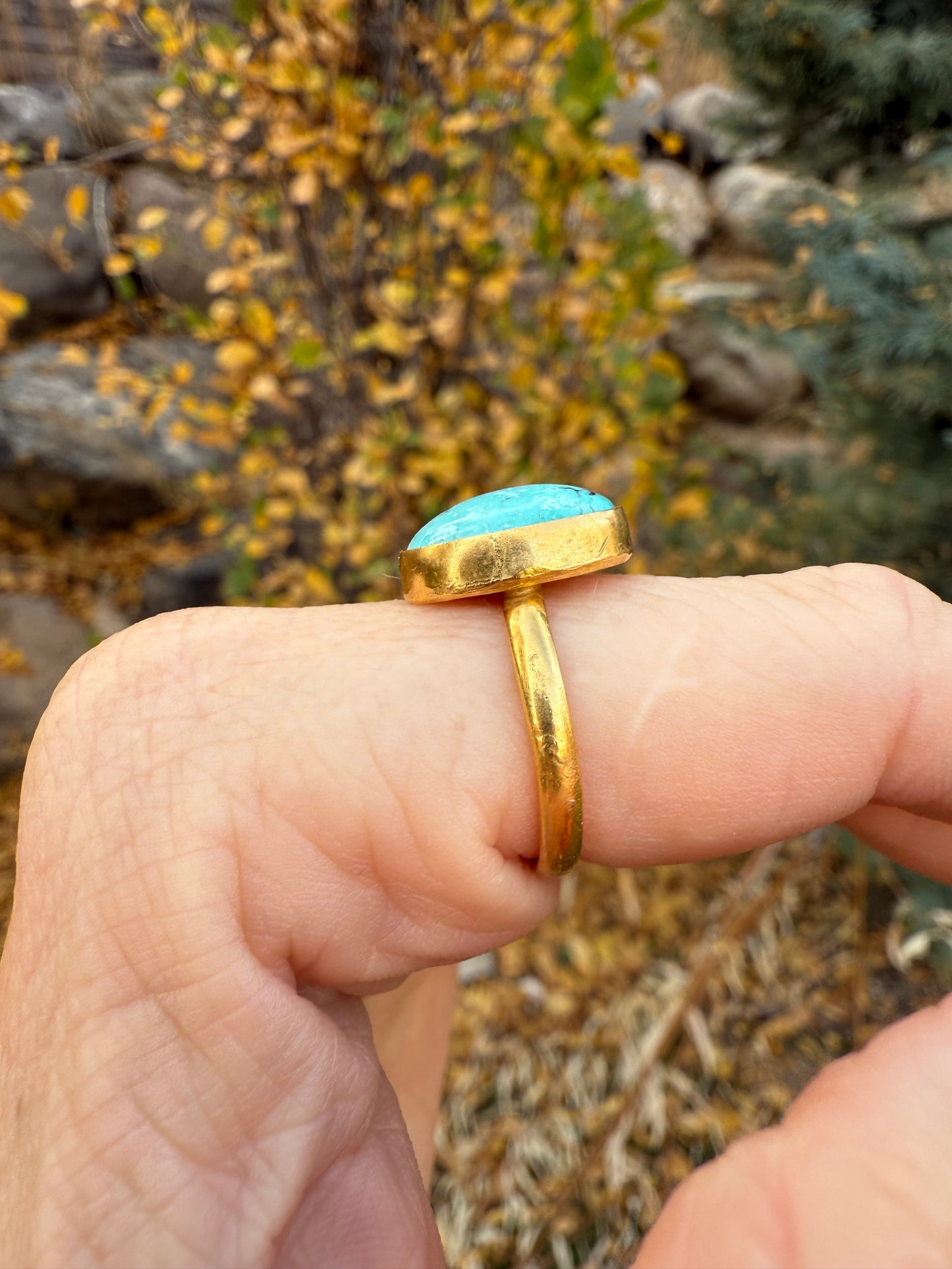 Tibetan Turquoise Size 8