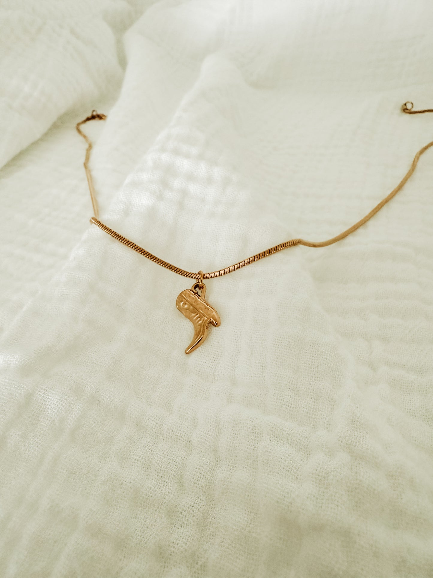 Knockin Boots Necklace
