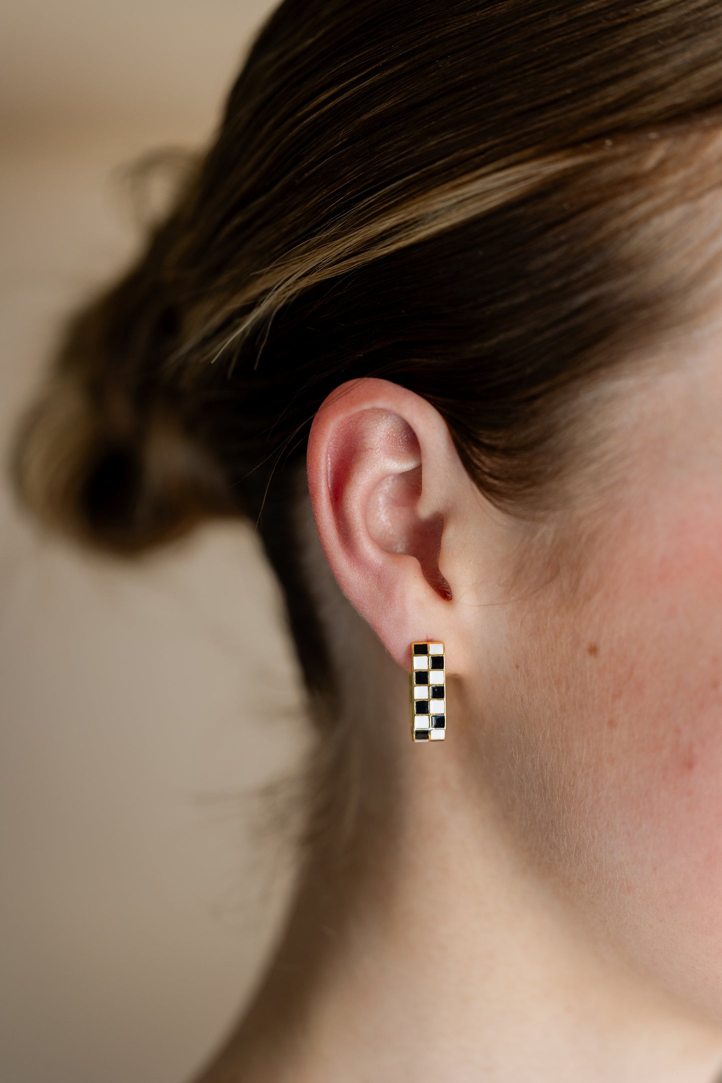 Checkered Rectangle Hoops