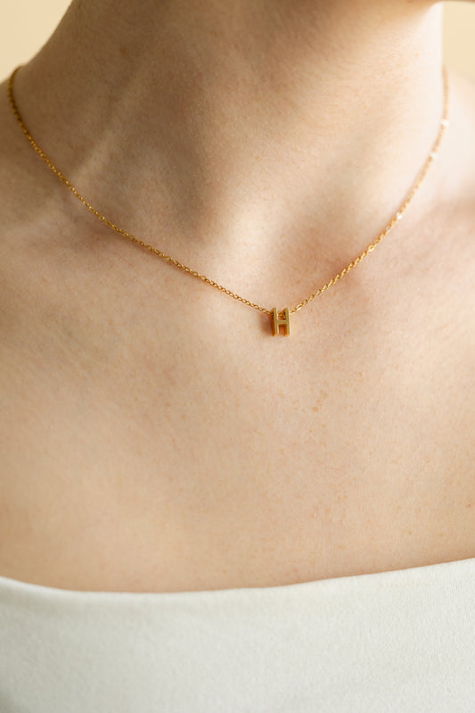 Dainty Initial Necklace