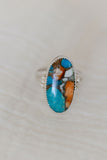 Oyster Copper Turquoise Size 9
