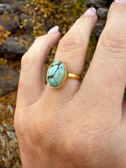 Tibetan Turquoise Size 5