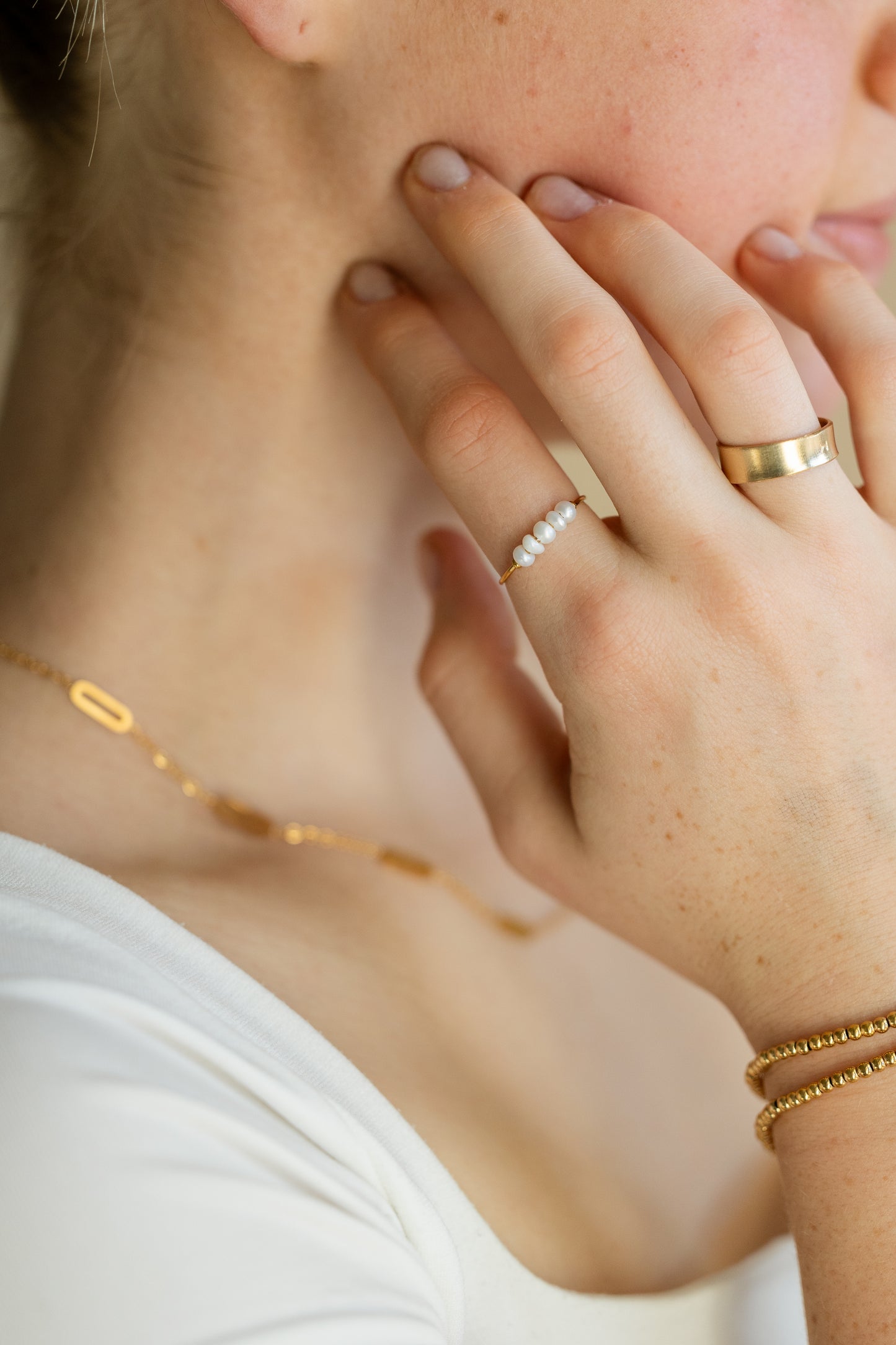 Mother of Pearl Ring