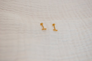 Dotted Line Flatback Studs