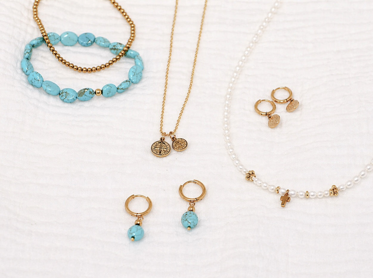 Still Waters Turquoise Bracelet Set