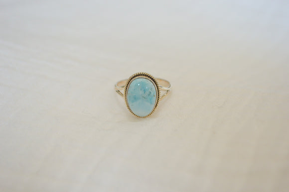 Split Band Larimar Size 9