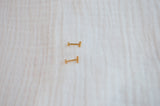 Dotted Line Flatback Studs