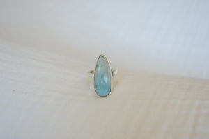 Thick Band Larimar Size 6