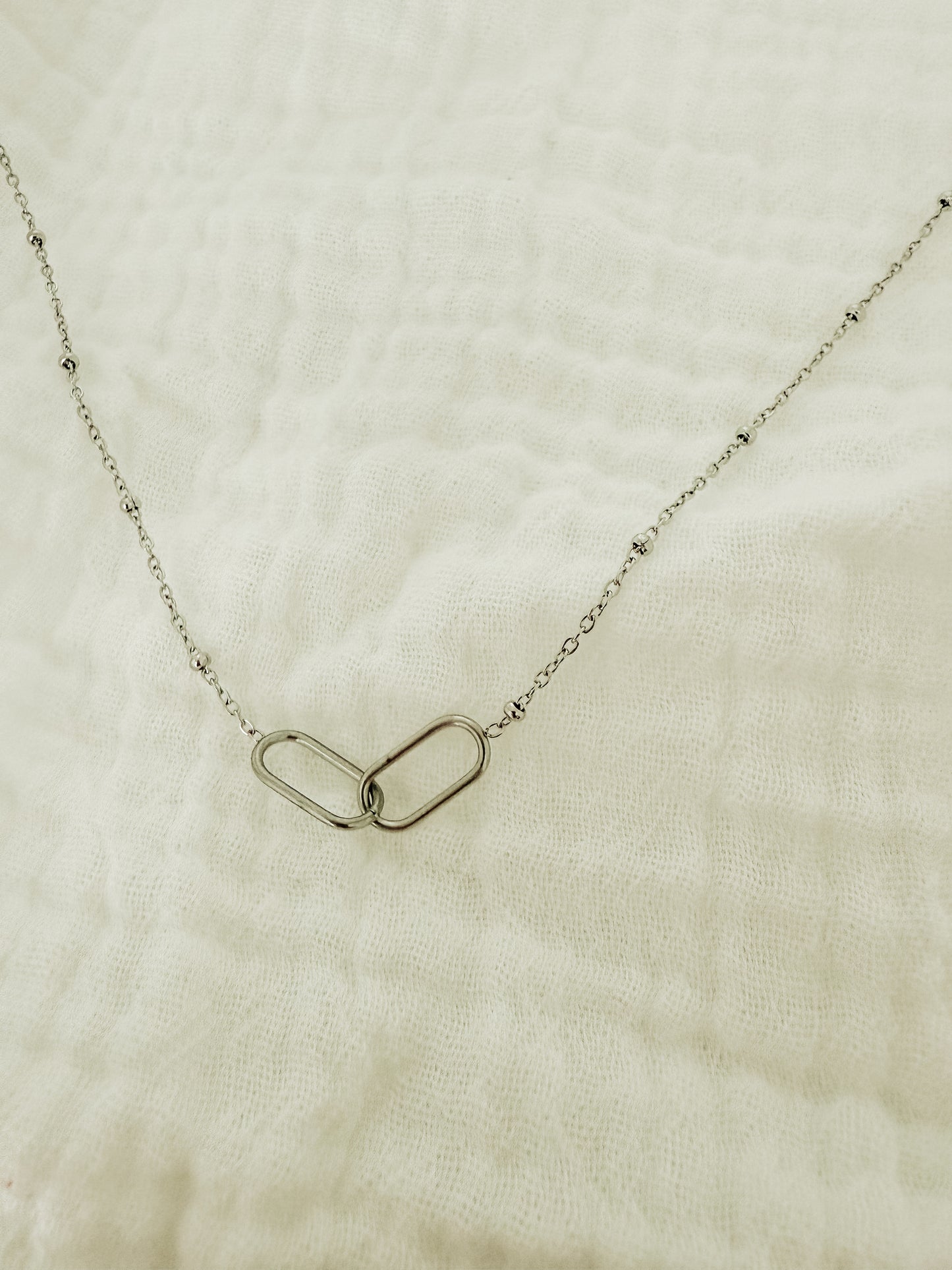 Linked Satellite Necklace