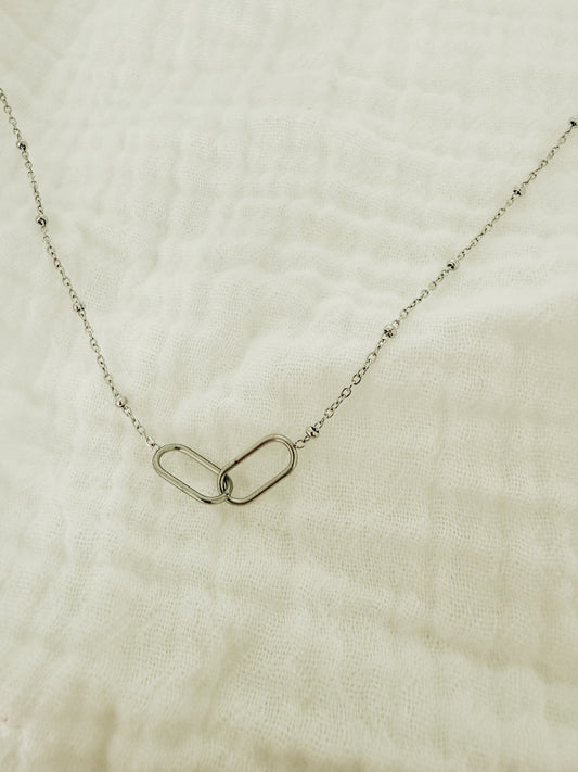 Linked Satellite Necklace