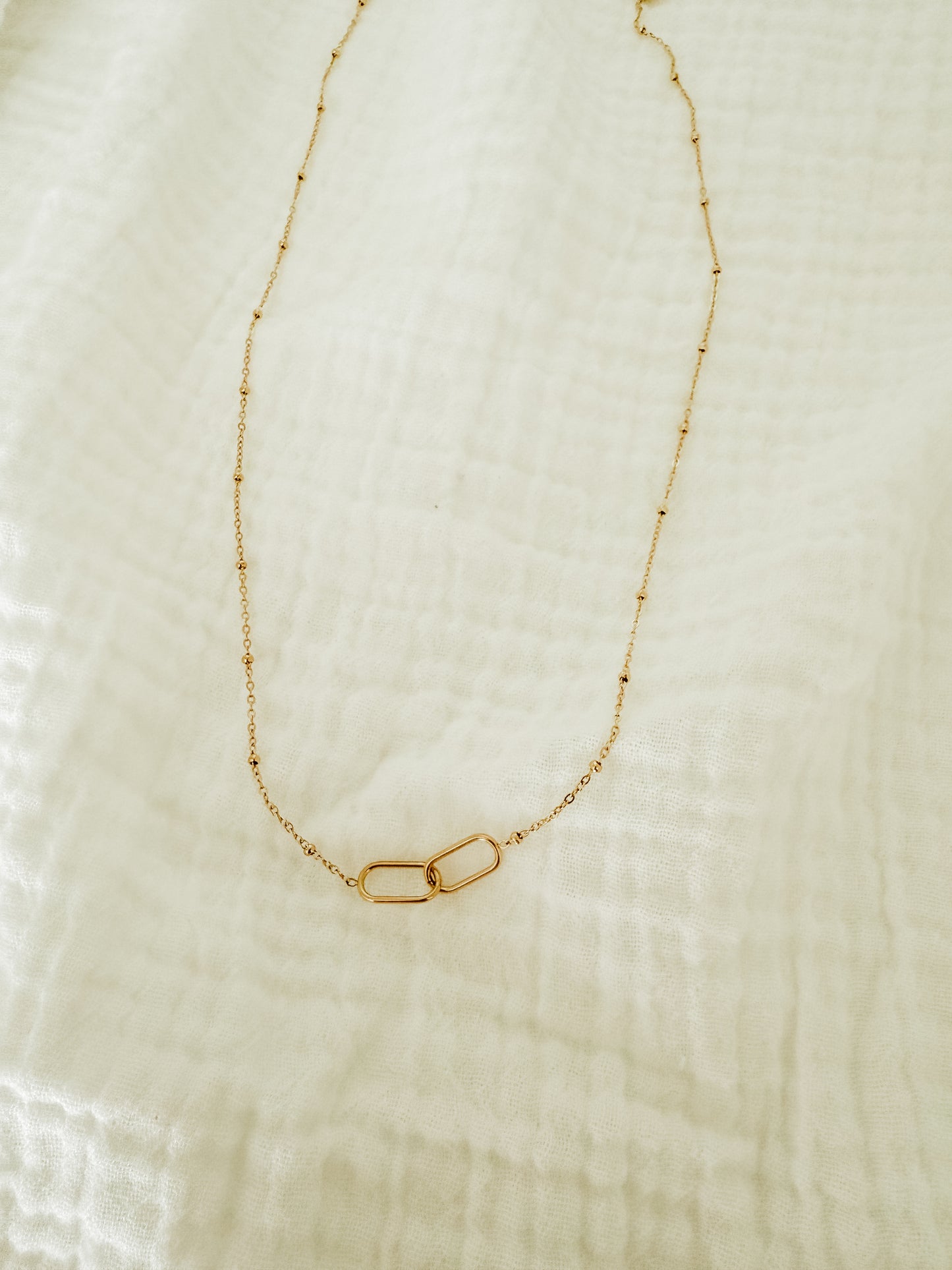 Linked Satellite Necklace