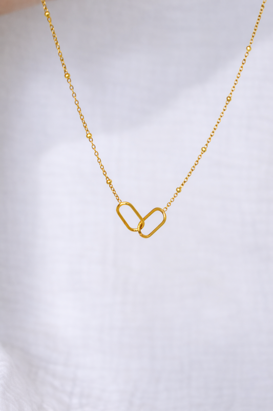 Linked Satellite Necklace