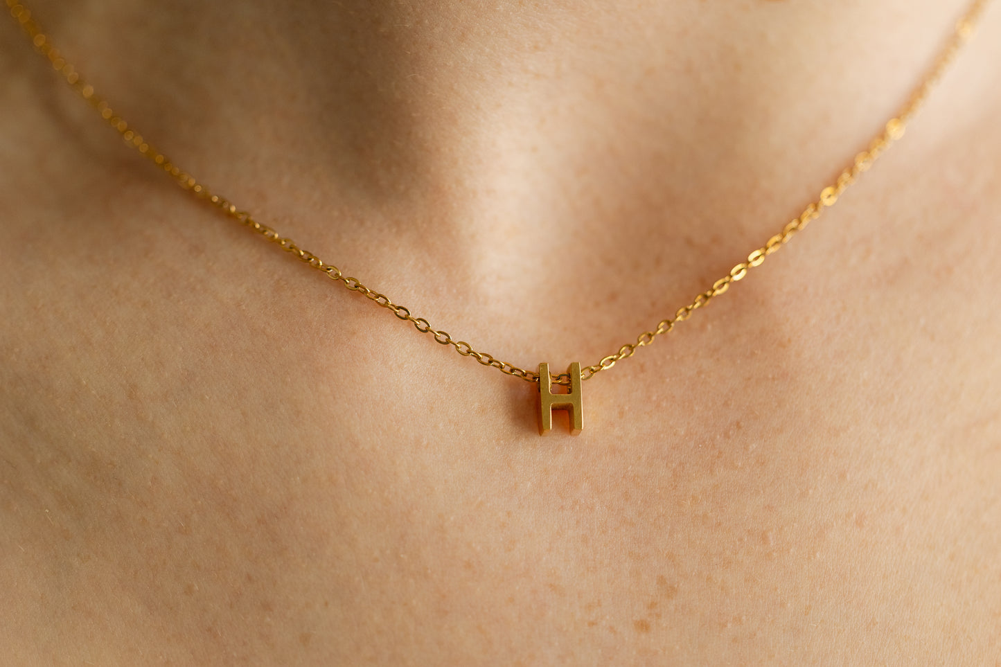 Dainty Initial Necklace
